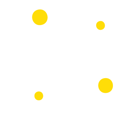 Symbolgrafik für Entstaubung mit Getreideähre und Punkten